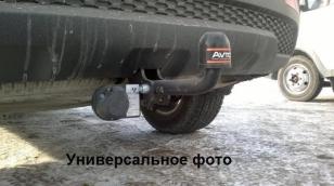 Фаркоп для Hyundai Porter 2007- съемный крюк на двух болтах 1200кг Автос