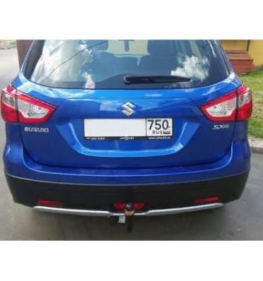 Фаркоп для Suzuki SX4 S-CROSS 2013- съемный крюк на двух болтах 1500кг Автос