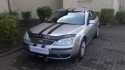 Дефлектор капота (мухобойка) FORD Mondeo III с 2001-2006 г.в. (Форд Мондео) Вип Тюнинг