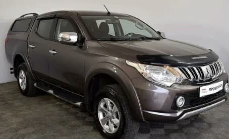 Дефлекторы окон (ветровики) Mitsubishi L200 V 2015/Triton 2015 (Митсубиши Л200) Кобра Тюнинг