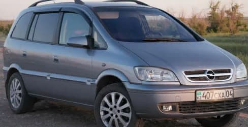 Дефлекторы окон (ветровики) Opel Zafira A 2000-2005/Travid 2001-2004 (Опель Зафира) Кобра Тюнинг