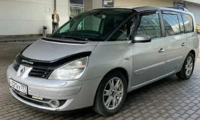 Дефлектор капота (мухобойка) Renault Espace (J81) с 2002 г.в. (Рено Эспейс) Вип Тюнинг